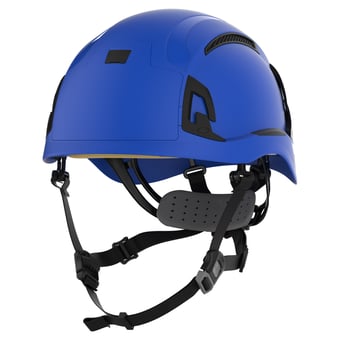 picture of JSP EVO ALTA Baseworker Safety Helmet - Wheel Ratchet - Vented - Blue - [JS-ARB170-000-500]