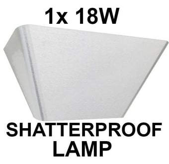 picture of Insect-a-clear Wall-Fly White Shatter Resistant Lamp - [BP-FGW1SW]