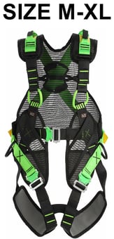 picture of G-Force XForce-Ultra Comfort Fall Protection & Rescue Harness - M-XL - [GF-XF-P500]