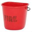 picture of Plastic 10 Litre Red Fire Bucket - [HS-PFB1]