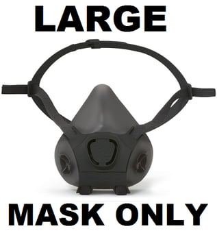 picture of Moldex - Large Silicone Half Face Mask - Series 7000 - EN140: 1998 - (Sold Without Filters) - [MO-7006]