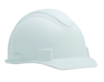 picture of Honeywell North Short Brim Hard Hat - Non-vented - White - [HW-NSB20001E]