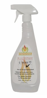 Picture of Flametect Nitro - Synthetic and Natural Textiles Retardant Spray - 750ml - Non Toxic - [FPS-FN7]