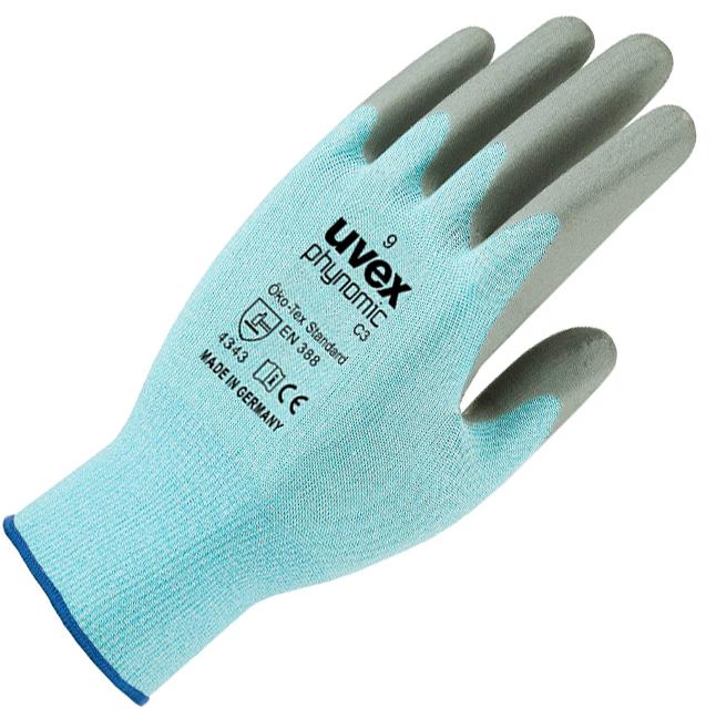 Uvex Phynomic C3 Aqua-Polymer Foam Coating Gloves - TU-60080