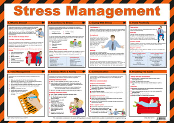 picture of Stress Management Poster - 590 x 420Hmm - [SA-A582]