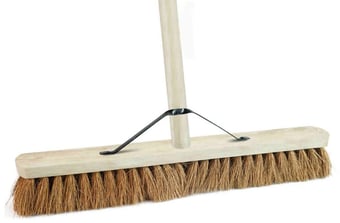 picture of Brushware Natural Coco Broom - 24 Inch (610mm) - [BRW-11.105HS3] - (HP)