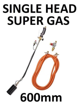 picture of Idealgas Super Gas Torch With Regulator 600mm - [HC-GT600SUPER]