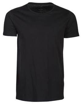 picture of James Harvest Twoville Crew Neck T-Shirt - Black - BT-HAR2114005-H900