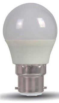 Picture of Power Plus - 4.5W - B22 Energy Saving Golf Bulb LED - 350 Lumens - 3000k Warm White - Pack of 12 - [PU-3332]