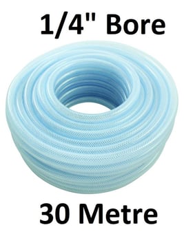 picture of Food Certified PVC Reinforced Hose - 1/4" Bore x 30m - [HP-FCRP6/11CLR30M]