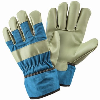 Picture of Briers Children's Rigger Blue Gloves - Age 8-12 - Pair - BS-4710013