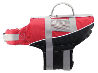 picture of Lalizas Comfy Pet Buoyancy Aid - Red - LZ-73573 - (LP)