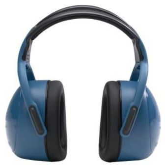 MSA Left RIGHT Headband Earmuff Blue High Attenuation 33 SNR MS