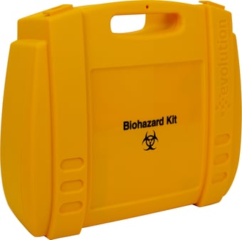 picture of Large Evolution Yellow Biohazard Kit Case - Supplied Empty - [SA-C996]