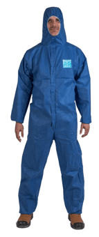 picture of Gravitas ViGuard SMS Coverall - Chemical Protection Type 5/6 - Blue - EXO-VC6702B - (NICE)