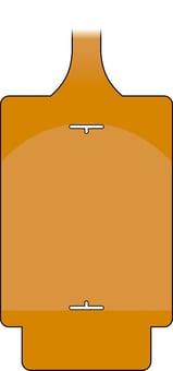 Picture of AssetTag Flex - Orange (Pk 50 Blank) - [SCXO-CI-TGF-O50]