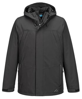 picture of Portwest KX364 - KX3 Sport Rain Jacket - Black - PW-KX364BKR