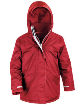 picture of Result Core Children's Winter Parka - Red - BT-R207JY-RED