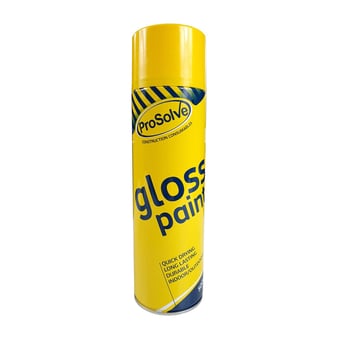 picture of ProSolve Gloss Yellow Paint - 500ml - RAL 1003 - [PV-GYP5A]