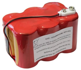 picture of Evacuator Tough Guard Wireless Battery Pack - Red - [FMC-EVAWBPACK]