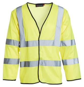 picture of Blackrock Hi-Vis Long Sleeve Vest - Yellow - RDO-80100