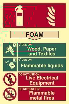 Picture of Spectrum Fire Extinguisher Composite - Foam - PHO 200 x 300mm - [SCXO-CI-1574]