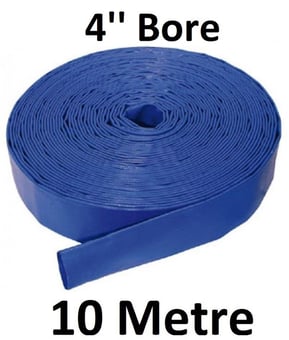 picture of Flexible PVC Layflat Hose 4" Bore - 105.2mm O/D x 102mm - 10 Metre - [HP-LFL4/10]