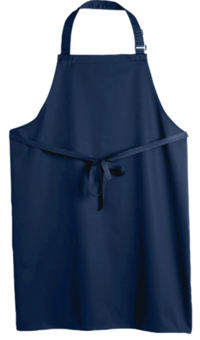 picture of Dennys Bib Apron - Navy Blue - BT-DP200-NAV