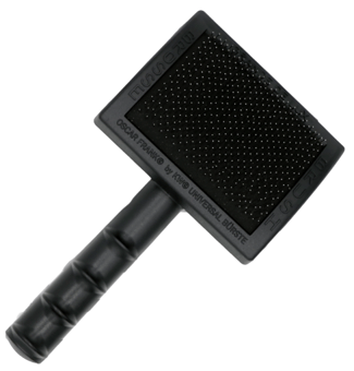 picture of Universal Oscar Frank Original Dog Slicker Brush Black - [WG-UOFBLK]