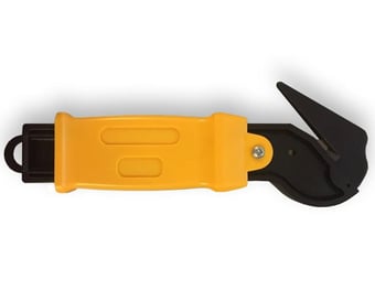 Picture of Supreme TTF Robust Moving Edge Safety Cutter Knife - Yellow - [HT-BLU-SK]