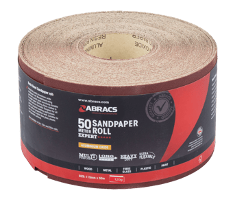 picture of Abracs General Purpose Sandpaper Roll - 115mm x 50m - 240g - [ABR-ABS11550240]