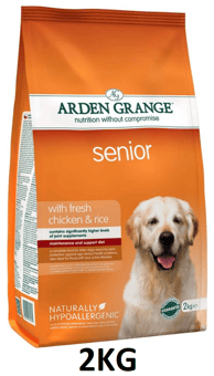 picture of Arden Grange - 2kg Senior Chicken & Rice Dry Dog Food - [CMW-AGDS04]