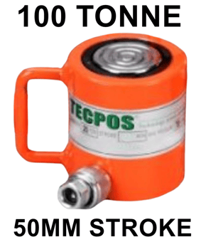 picture of Tecpos Shorty Cylinder - 100 Tonne - 50mm Stroke - [GT-TSSC10050]