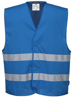 picture of Portwest - F374 - Hi-Vis MeshAir Iona Vest - Royal Blue - PW-F374RBR