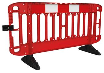 Picture of Jsp Titan 2m Red Injection Moulded Road Traffic Barrier - [JS-KBA073-000-600]