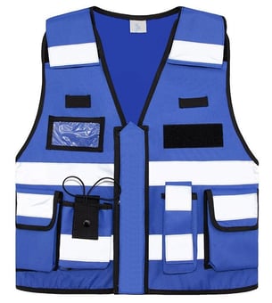 picture of Korntex Tactical Vest Bonn - Royal Blue - KTX-KXTACRB