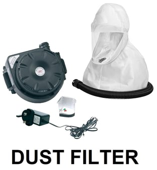 picture of JSP Jetstream Powered Air Respirator Switch and Go 8 HR - [JS-CBB610-211-100] - (LP)