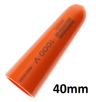 picture of Boddingtons Electrical Insulated Cable Push-On Shrouds 10mm x 40mm - [BD-645001]
