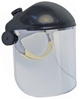 picture of Jsp Invincible Browguard with 20cm Polycarb Visor - [JS-AFA061-131-100]