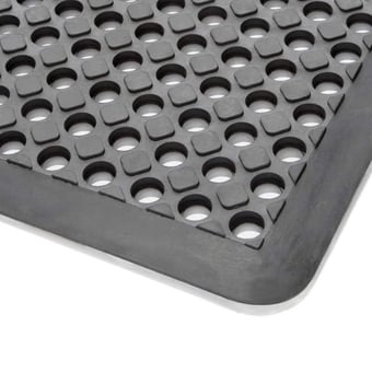 picture of Opti-Mat Premium Anti-Fatigue Mat - 1500mm x 1700mm - [WWM-10130-15017018-BKBK] - (LP)