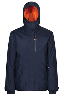 Picture of Regatta Thermogen Powercell 5000 Heated Jacket - Navy Blue/Magma - BT-TRA210-NVM