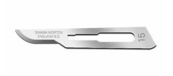 Picture of Single Use Sterile - Scalpel Blades No.15 - 5 Packs of 100 - [ML-W258-PACK]