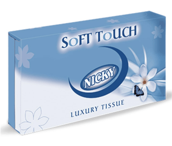 picture of Facial Tissues 2ply Nicky Soft Touch - [GCSL-PH-92010230]