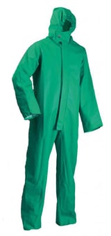 picture of Lyngsoe Chemical Coverall - Green - LS-P-1007-GREEN