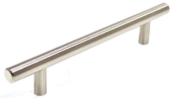 picture of Centurion Plain 'T' Bar Handle - Brushed Nickel - 177mm - [CI-HA254L]