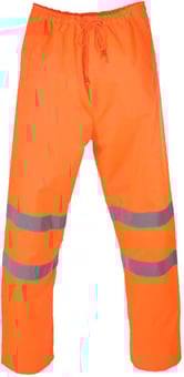 picture of Orange Breathable Waterproof Trousers - BI-178 - (DISC-W)