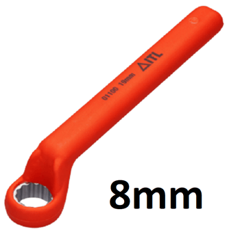 picture of ITL - Insulated Offset Ring Spanner - 8mm - [IT-01060]