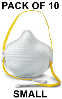 picture of Moldex 3250 Air Series FFP3 NR D Non-Valved Small Masks - Box of 10 - [MO-3250-10]