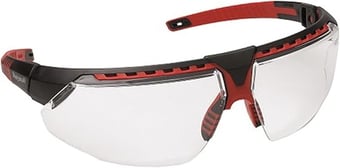 picture of Honeywell - Avatar - Safety Glasses - Black&Red HydroShield Coating - Clear Lens - [HW-1034836] - (DISC-R)