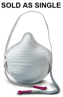 picture of Moldex Small Face P2 Non Valved Respiratory Mask - Single - [MO-3150]
